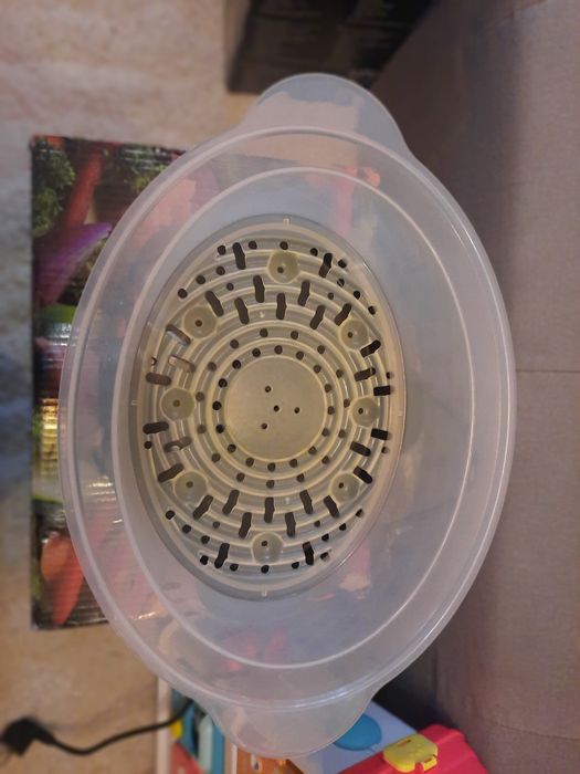 Aparat de gatit cu aburi Russell Hobbs 23560-56, 1000W, 10.5L, Gri