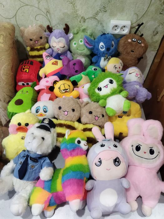 Мягкие игрушки новые по 5оо тенге