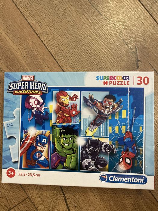 Пъзели 30 части marvel и други