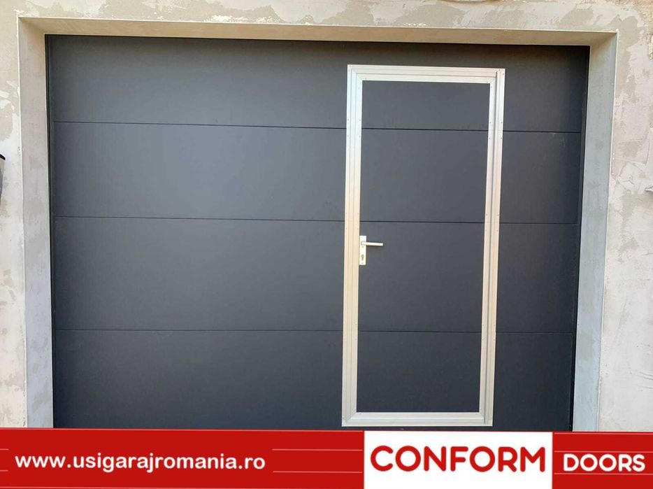 Usi de garaj pe comanda, cu automatizare si accesorii
