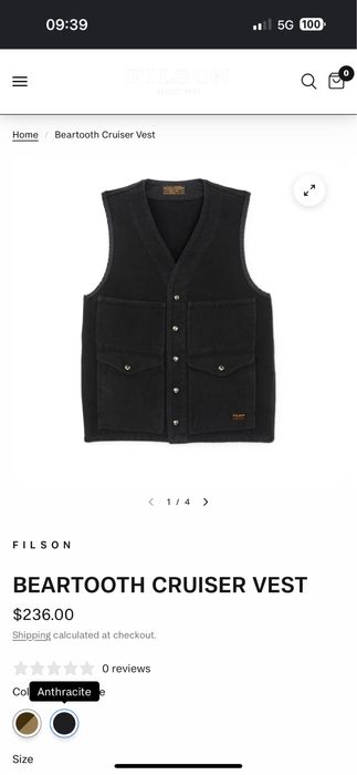 Vesta casual,barbati,Filson,marime S