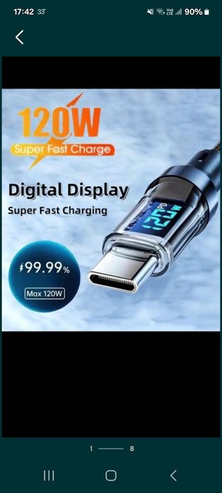 Cabluri usb 120w calitate premium