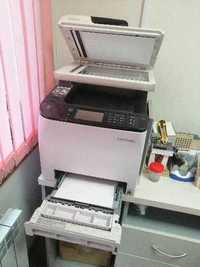 МФУ Ricoh Aficio SP C260SFNw цветной лазерный принтер,тонера все новые