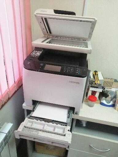 МФУ Ricoh Aficio SP C260SFNw цветной лазерный принтер,тонера все новые