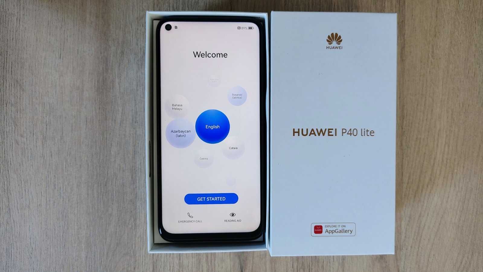 HuaweiP40 lite - 128GB/6GB, dual SIM, черен