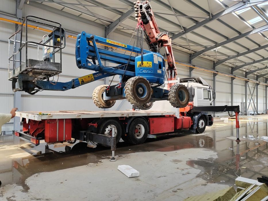 De inchiriat macara,automacara camion cu macara  de inchiriat