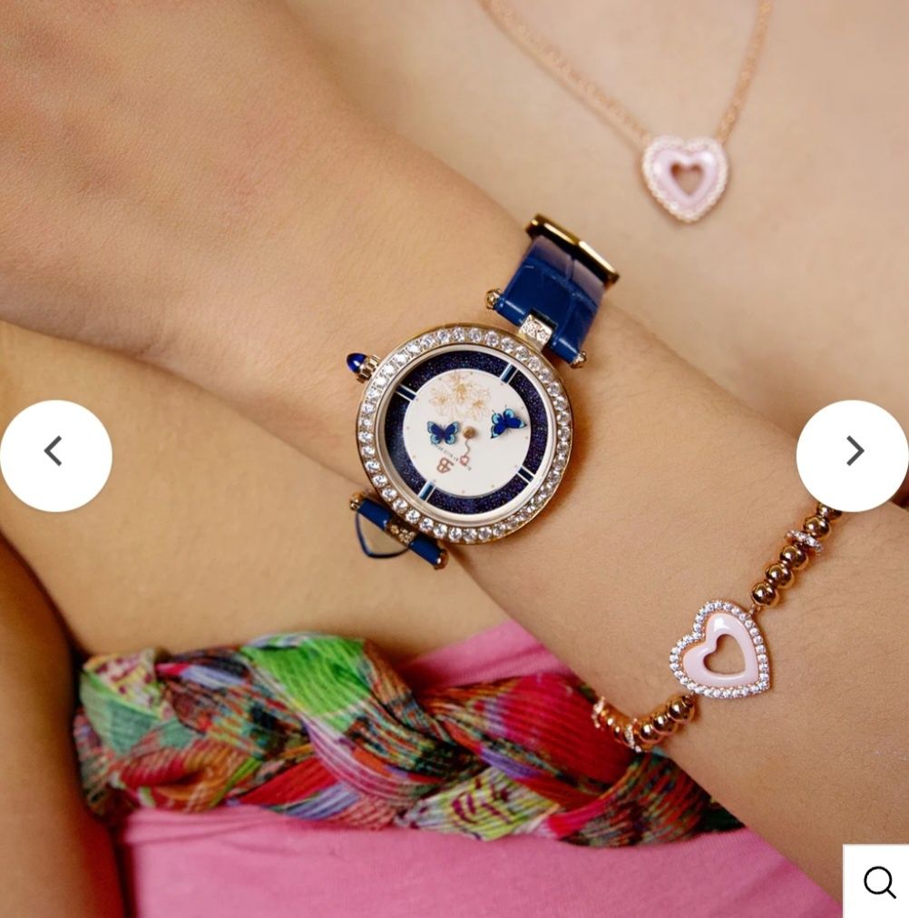 Дамски часовник - Butterfly Lovers 34mm