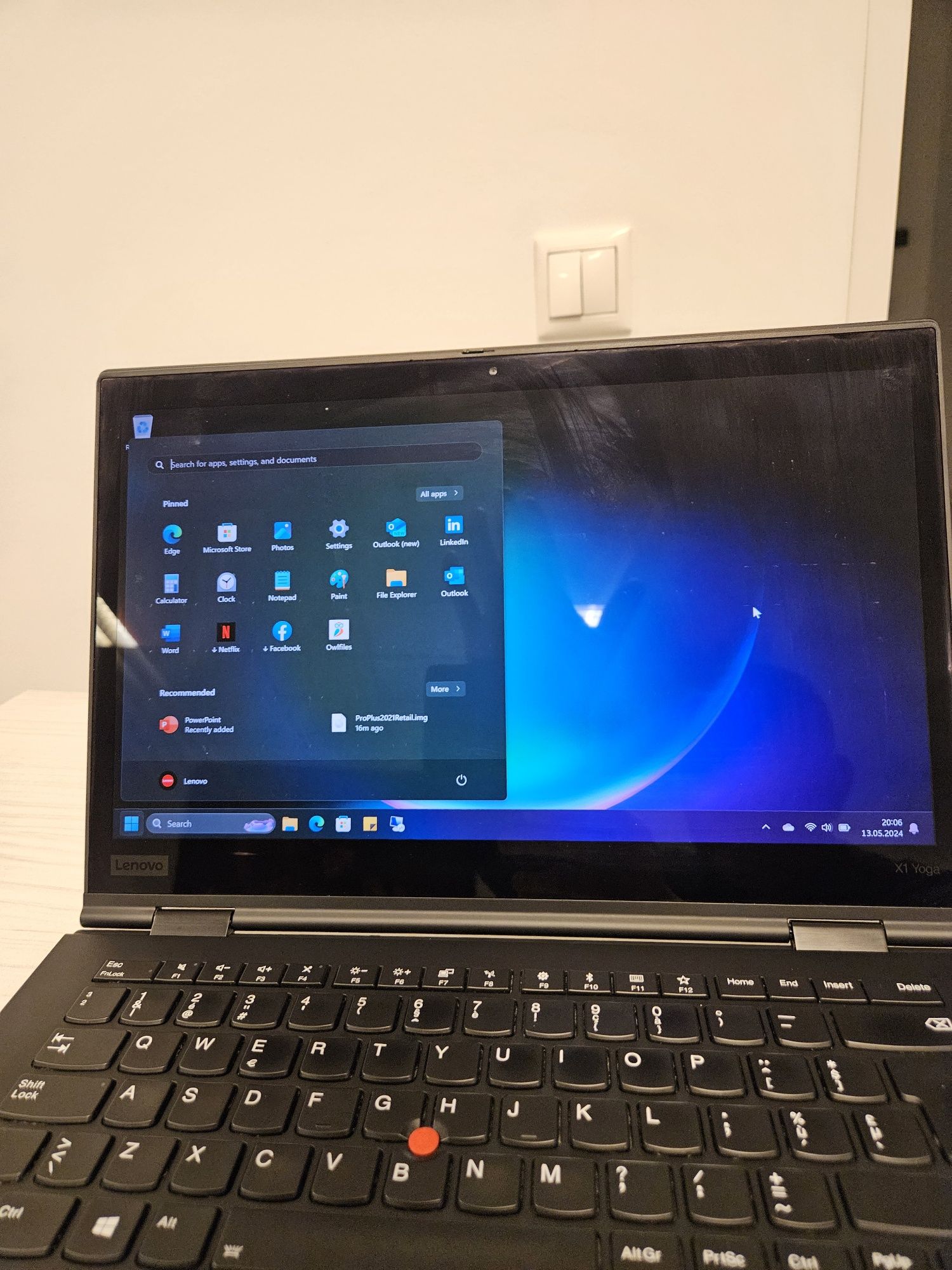 Lenovo Thinkpad X1 Yoga Gen 3 I7 Intel 8550 16GB RAM 256 HDD