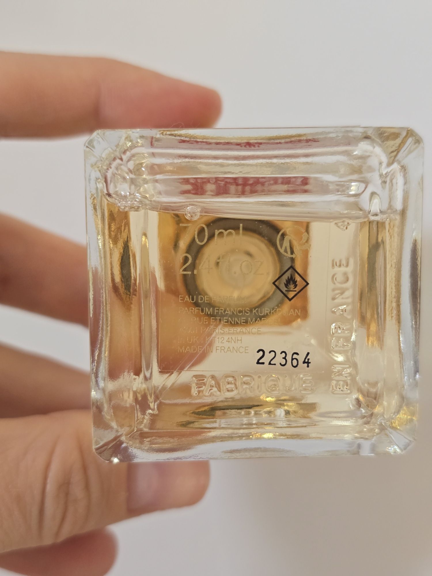 Apa de parfum Baccarat rouge 70 ml