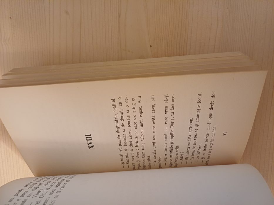 Octavian Paler, Apararea lui Galilei, cu dedicatie, semnatura autograf