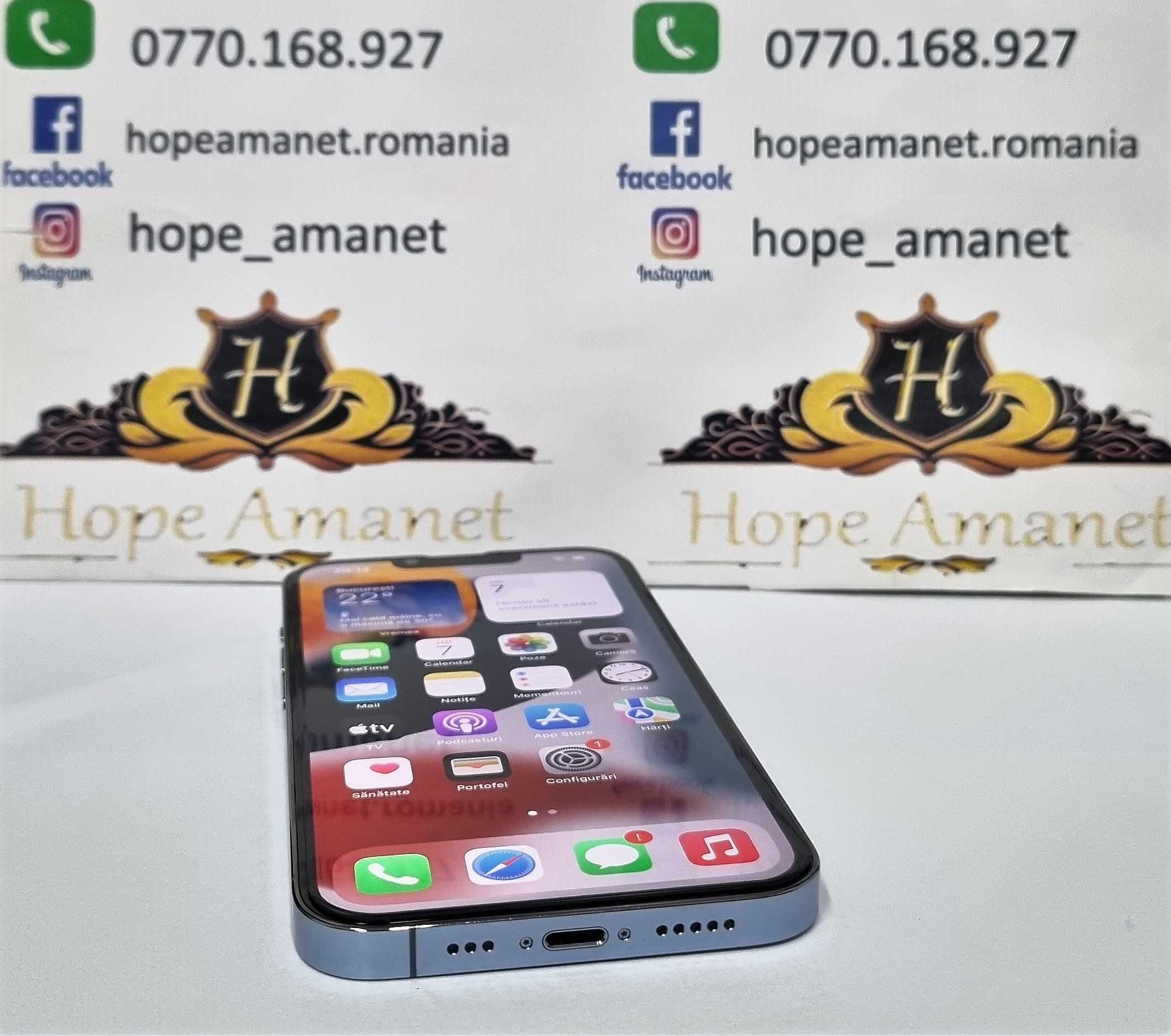 HOPE AMANET P11- Iphone 13 Pro Blue// Garantie 12 Luni
