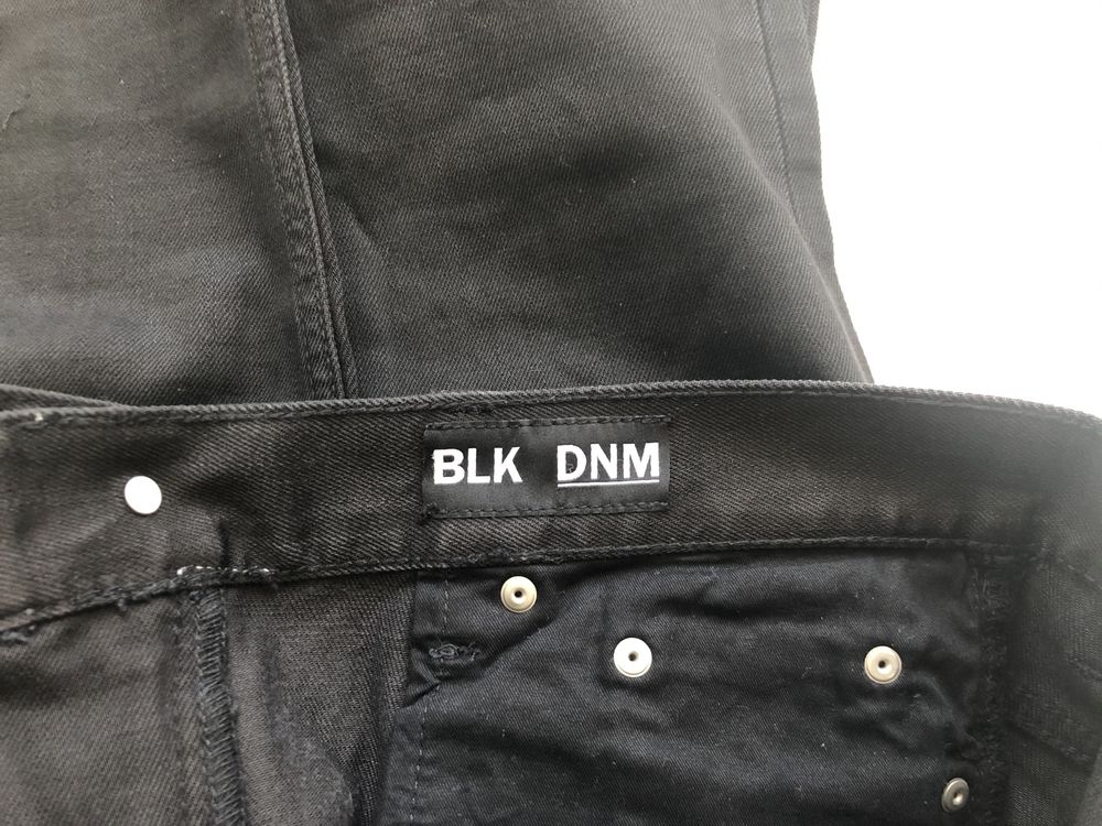 НОВИ BLK DNM Black Skinny 25 Jeans 100%  ОРИГИНАЛНИ мъжки дънки - 30