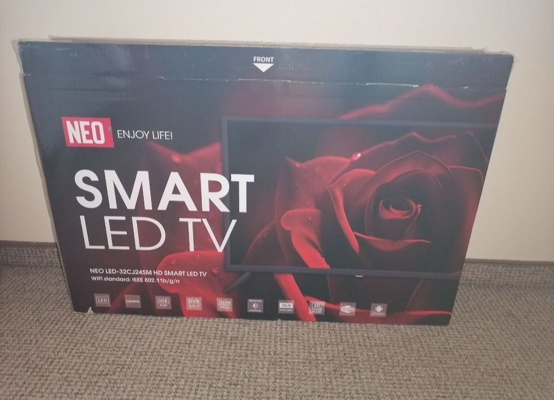 Нов телевизор NEO LED-32CJ24SM HD SMART TV