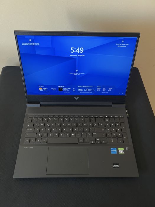 Laptop HP Victus 16 RTX 3060 i5-12500H