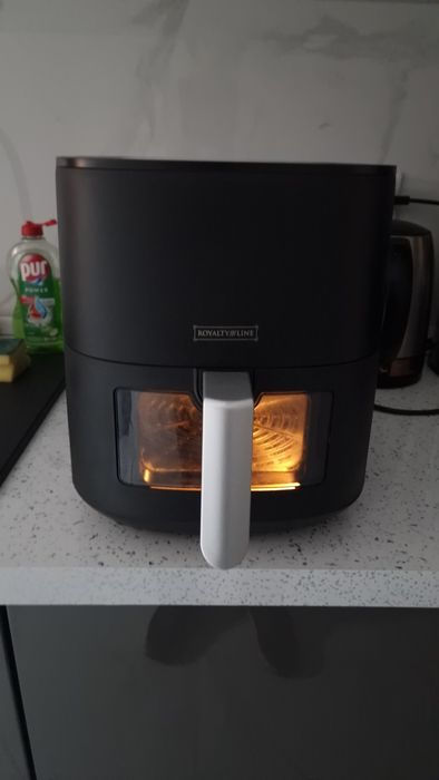 Friteuza cu aer cald (Air Fryer) Royalty Line AF-5607D, 6.5 l, 1700W