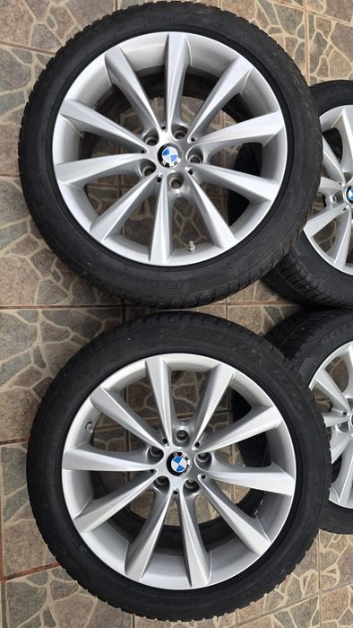 Jante aliaj bmw g30 g31 anvelope iarna 245 45 r18 seria 5