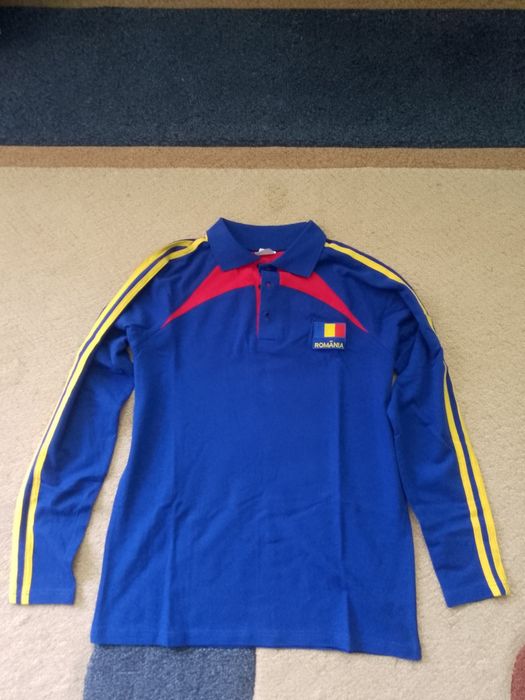 Tricou Romania,bumbac ,mîneca lungă,46.