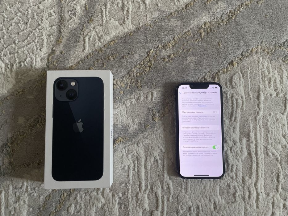 Iphone 13 mini с каробкой