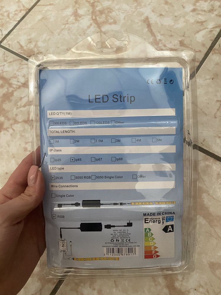 Banda led cu telecomanda 4,5 m