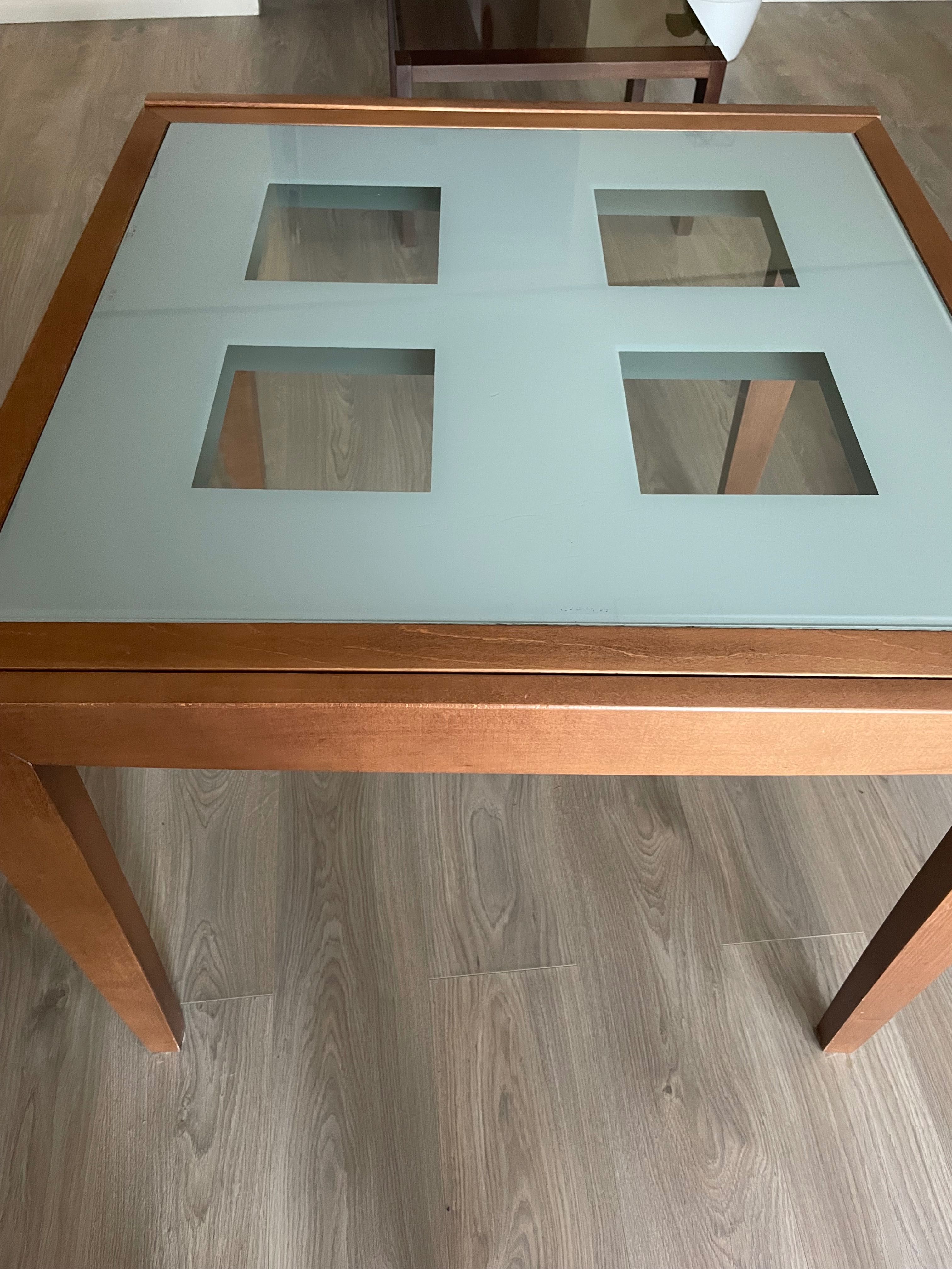Vand masa 95x95, extensibila