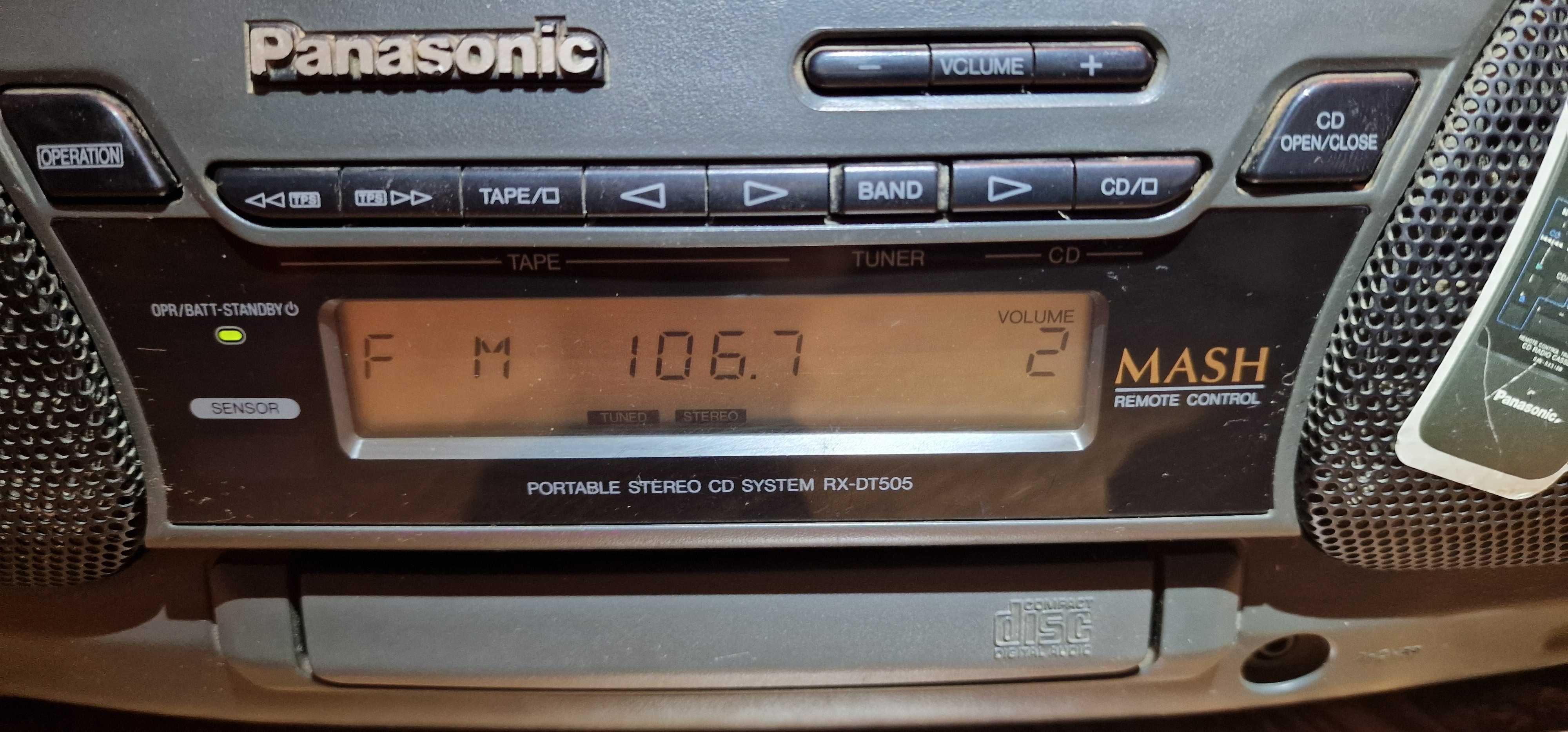 Panasonic portabil rx dt 505