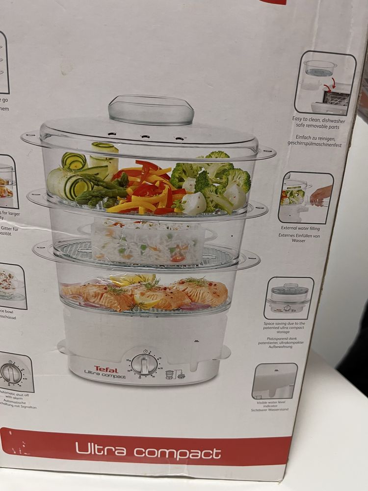 Aparat de gatit cu aburi, Tefal
