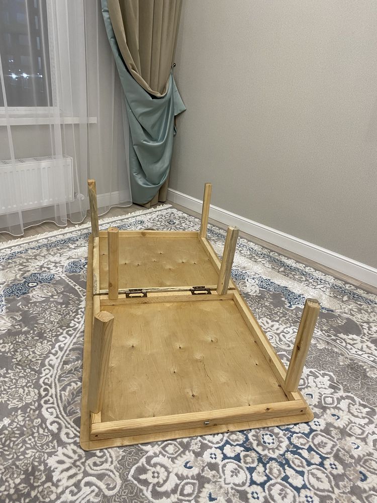 1500 тг ЖЕР СТОЛ (1,5м*0,75м) аренда прокат казахский низкий стол
