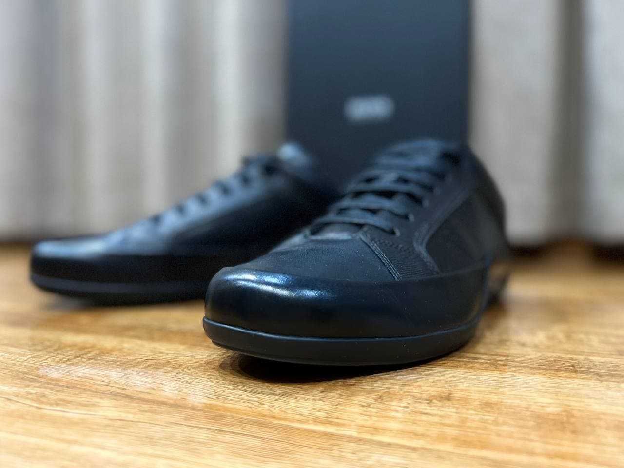 Hugo Boss кожаные кроссовки