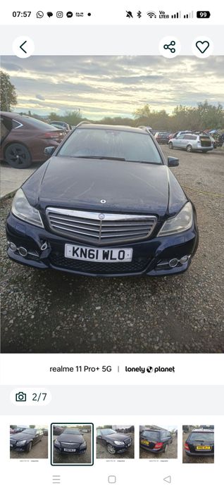 Piese cutie punte spate volan ușa capota bara stop haion Mercedes w204