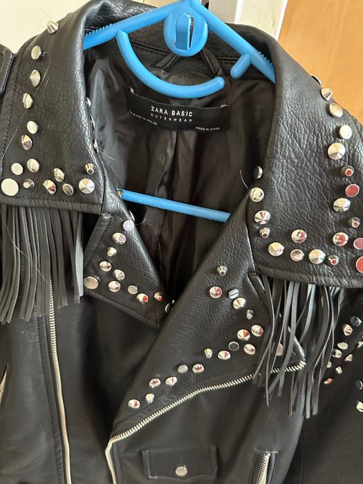 Дамски кожена яке