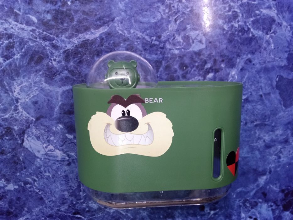 Umidificator Urs Spatial, Flippy, 300 ml, verde