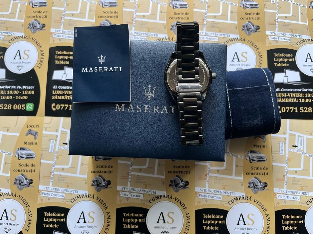 Ceas barbati Maseratti Sorpasso la cutie