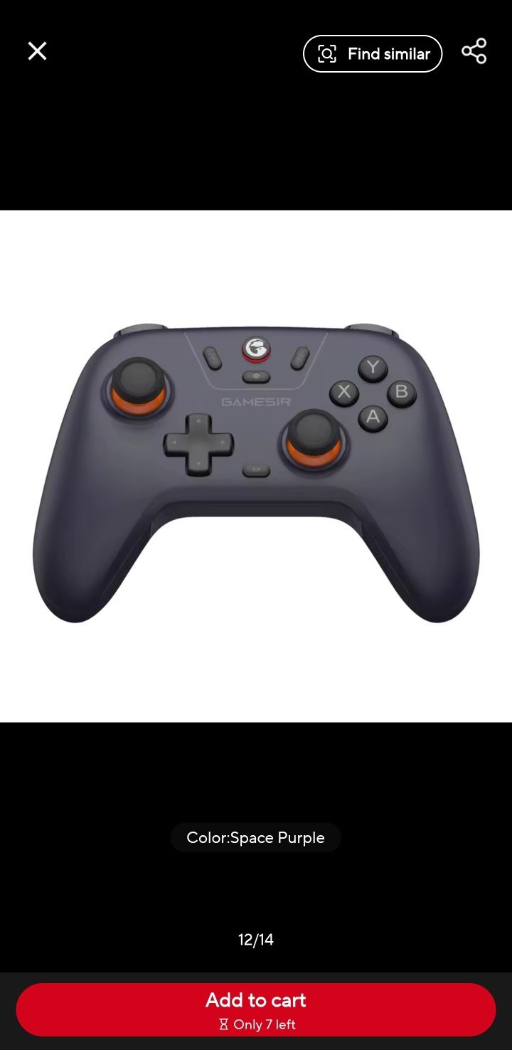 Безжичен контролер Gamesir Nova Lite Bluetooth +Dongle
