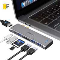 MOKiN USB-C Hub Adapter for MacBook Pro/ Air 7 in 1