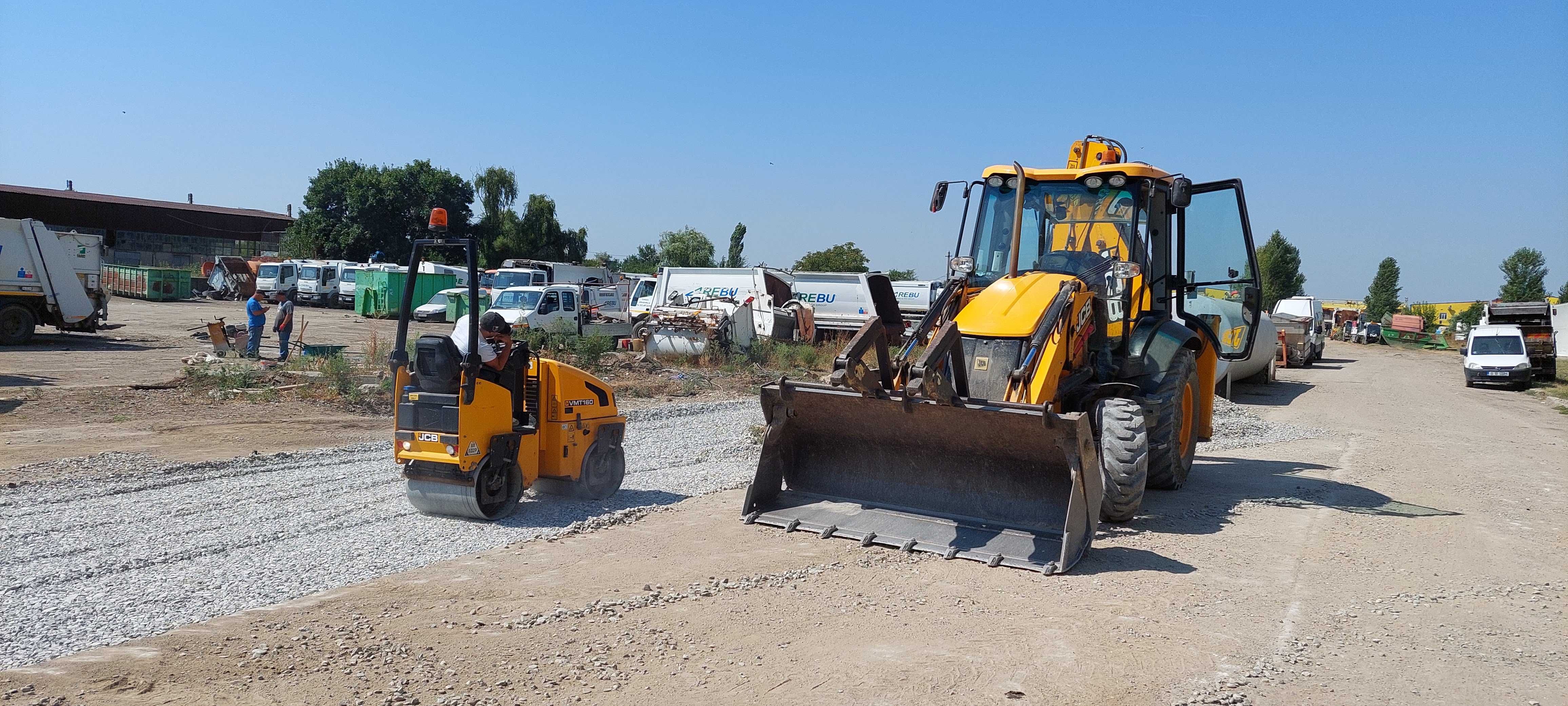inchirieri buldoexcavator cu picon, excavari ,demolari , defrisa