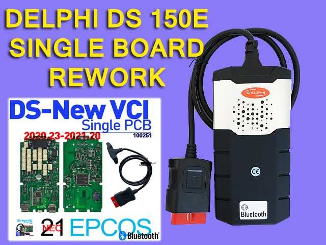 Tester DELPHI DS150E PRO FW 4801 original 1PLACA  Multimarca 2024