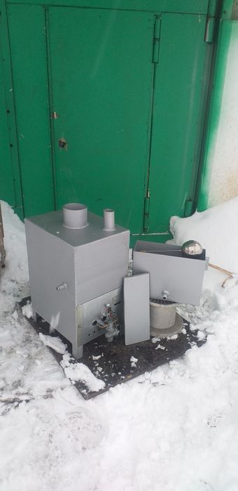 Продам котёл  для бани парогенератор для бани газовый мокрый пар.