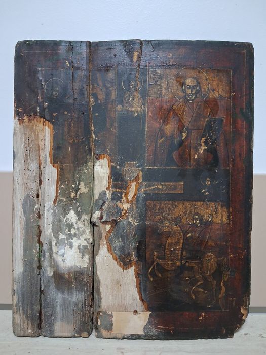 Lot 3 Icoane lipovenesti foarte vechi.