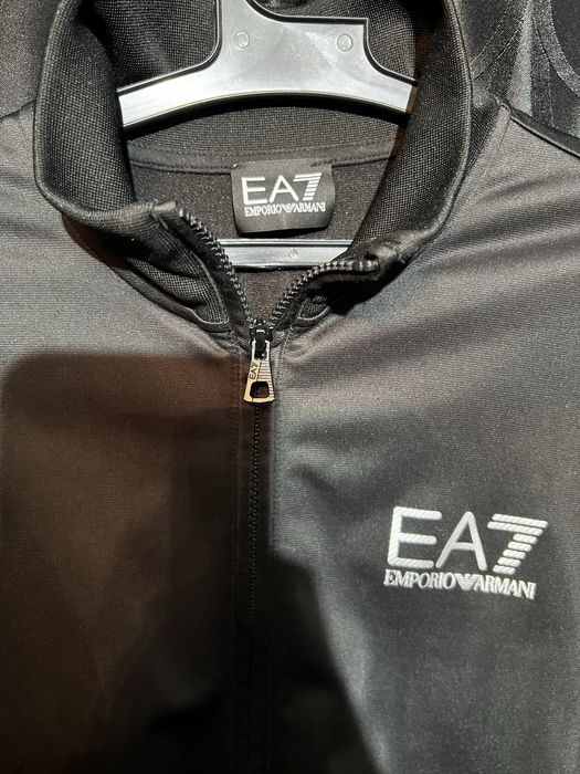 Bluză track-suit Neagră EA7