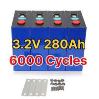 Baterie / Celulă EVE LiFePO4 280K Grade A 3.2v 280ah 6000+ Cycles