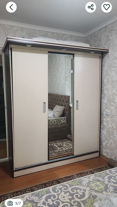 Срочно Аренда Бабур 2/2/9 с мебелью техникой ремонт хороший !