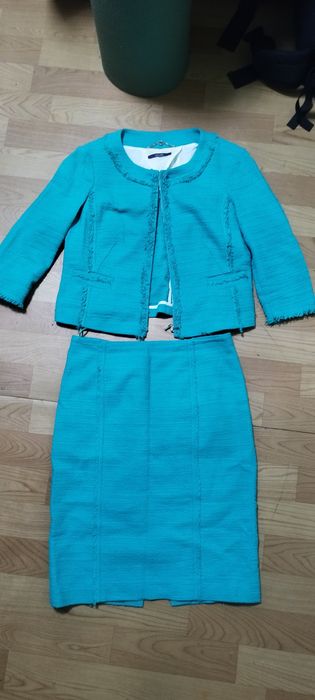 Костюм твидовый б/у