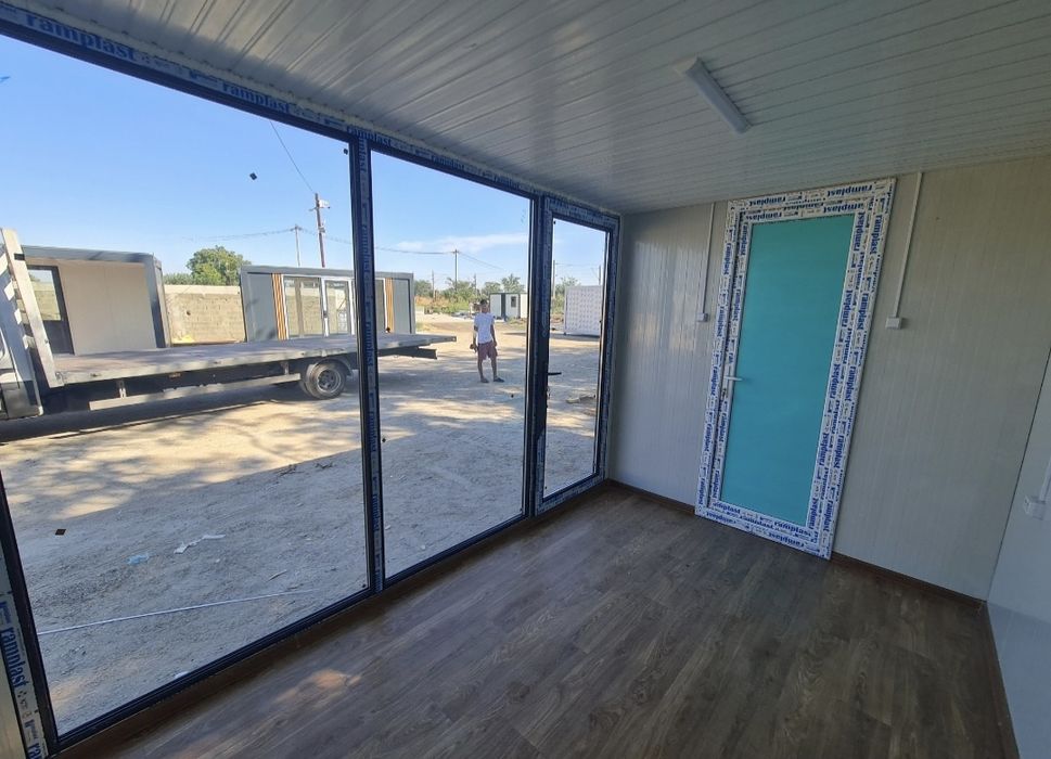 Container Modular Birou Vitrina Depozitare cafenea magazin