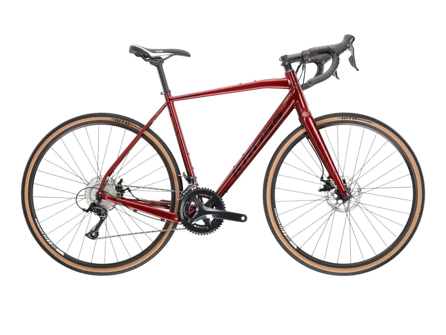 Bicicleta Gravel  Kross Esker 2.0, 28″ M, rosu