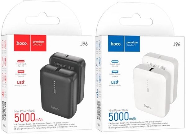 POWER BANK hoco мини J96 Портативная зарядка 5000mah