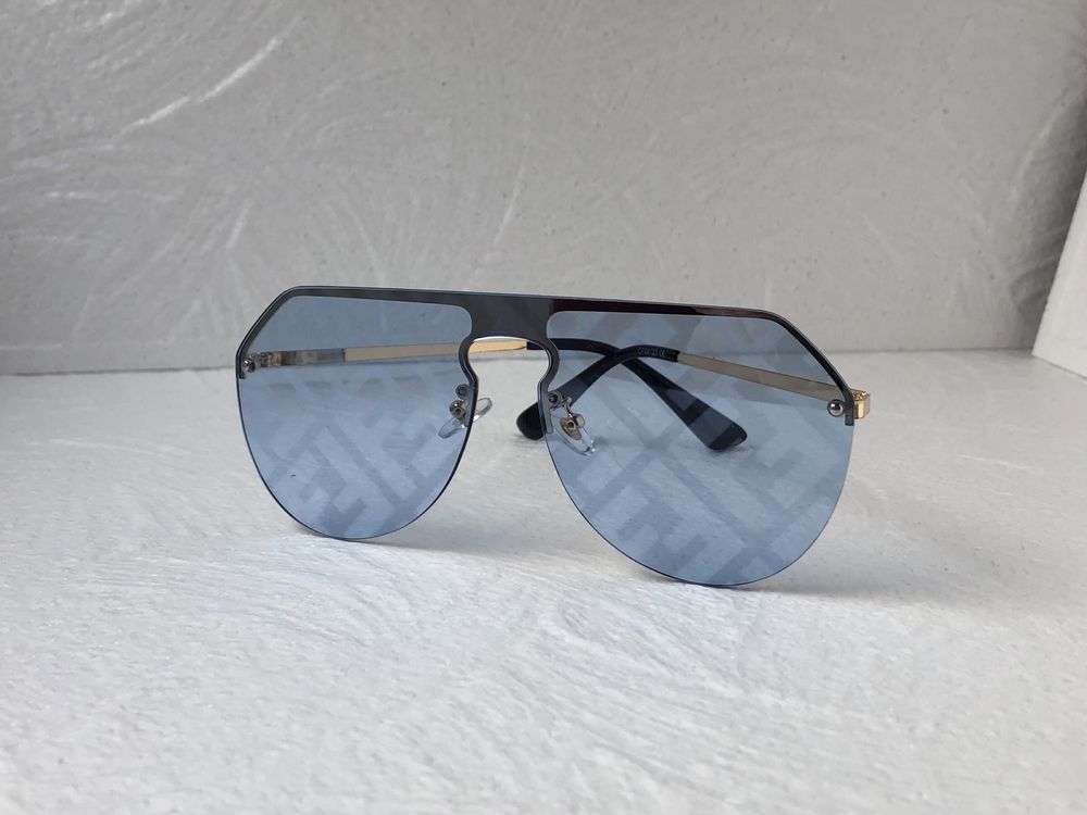 Мъжки слънчеви очила авиатор сини  F 58136 Дамски слънчеви очила