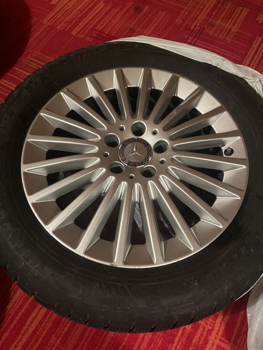 Jante mercedes R17/anvelope iarna 225/55