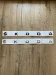 Litere Mari Scris Mare Logo Emblema Semn Spate Haion Portbagaj Skoda