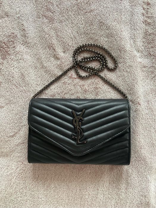 YSL cassandre chain wallet
