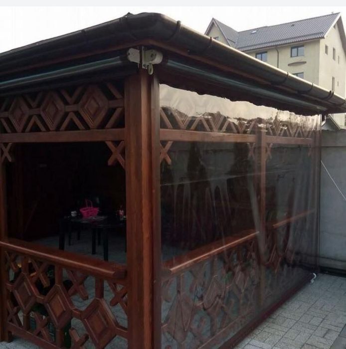 Închidere terasa cu folie transparenta!!!